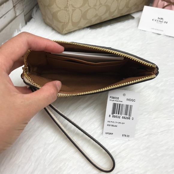 👜COACH SET🌺SMALL KELSEY SATCHEL & WRISTLET - Picture 5 of 8